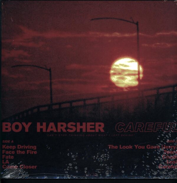 Boy Harsher-Careful-clear green LP Vinyl