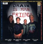 Drain-California Cursed-swirl LP Vinyl