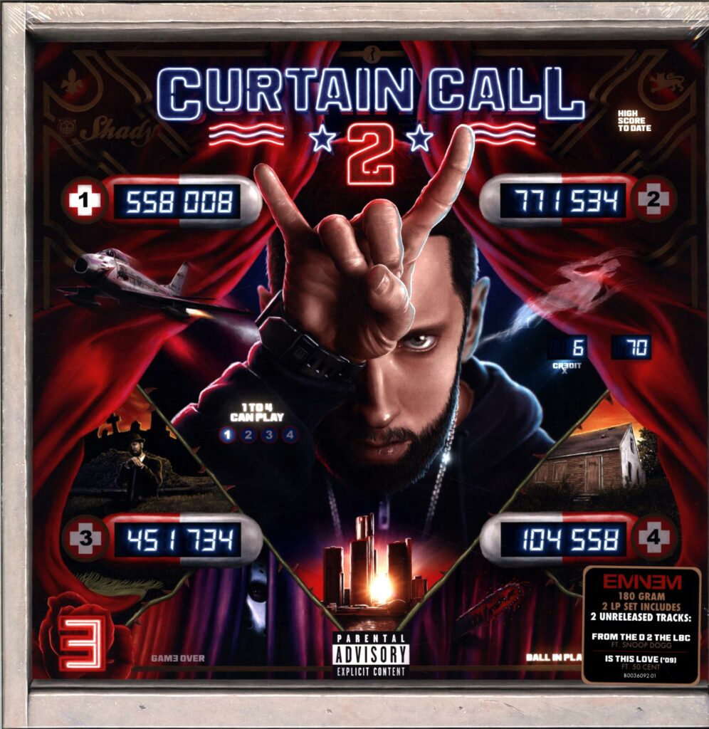 Eminem-Curtain Call 2-LP Vinyl
