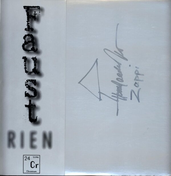 Faust-Rien-autograph LP Vinyl
