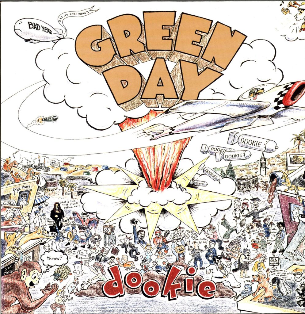 Green Day-Dookie-LP Vinyl