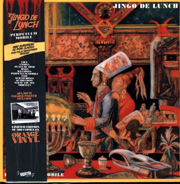 Jingo De Lunch-Perpetuum Mobile-orange LP Vinyl