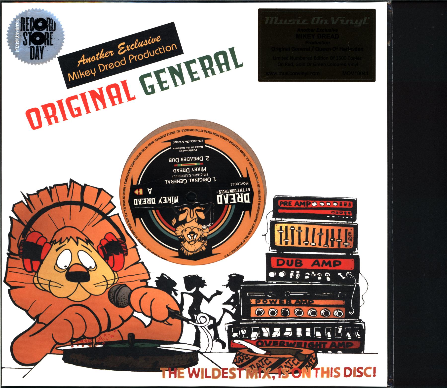 Mikey Dread & Edi Fitzroy-Original General-10 Vinyl