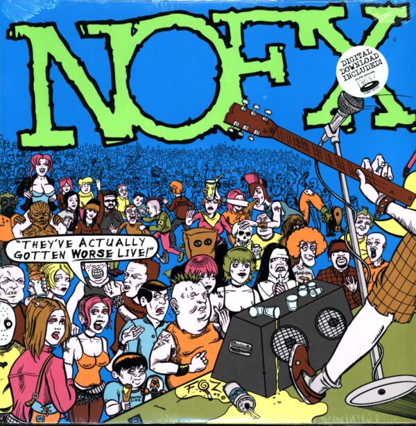 NOFX-They've Actually Gotten Worse Live!-LP Vinyl