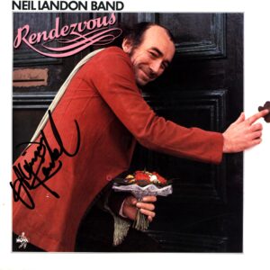 Neil Landon Band-Rendezvous-autograph LP Vinyl