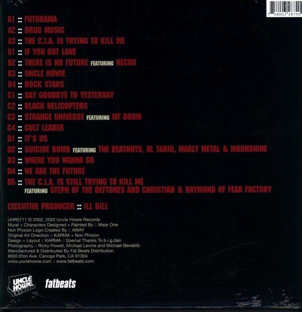 Non Phixion-The Future Is Now-purple LP Vinyl