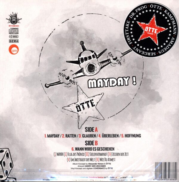 Ötte-Mayday!-LP Vinyl
