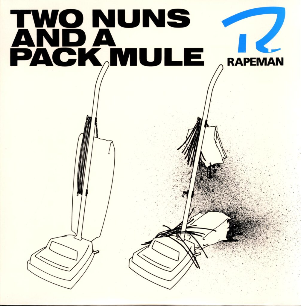Rapeman-Two Nuns And A Pack Mule-RE LP Vinyl