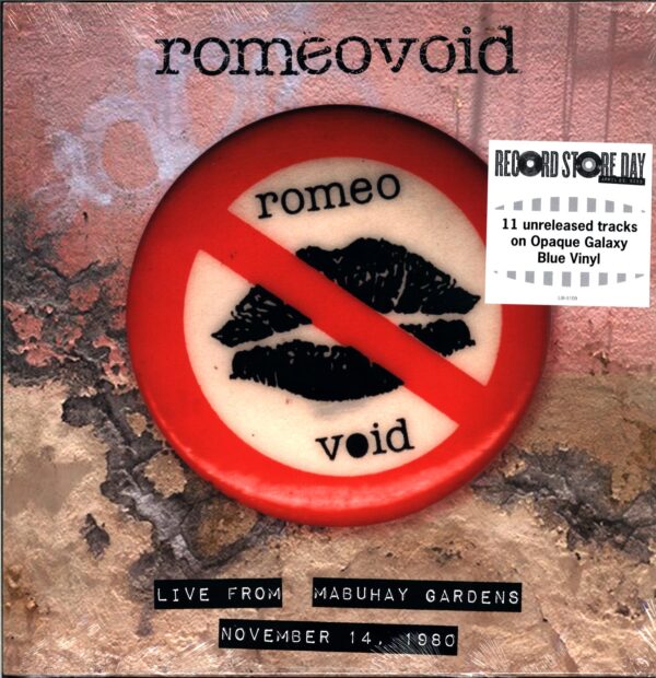 Romeo Void-Live From The Mabuhay Gardens November 14 1980-LP Vinyl