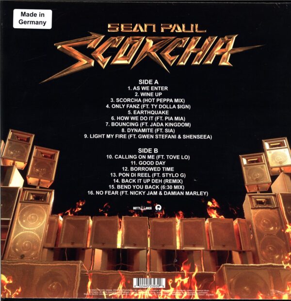 Sean Paul-Scorcha-LP Vinyl