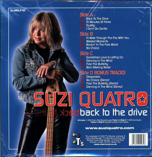 Suzi Quatro-Back To The Drive-LP Vinyl