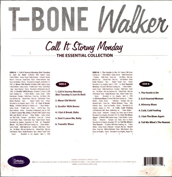 T-Bone Walker-Call It Stormy Monday-The Essential Collection-LP Vinyl