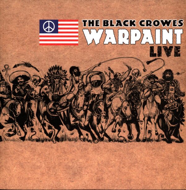 The Black Crowes-Warpaint Live-autograph LP Vinyl