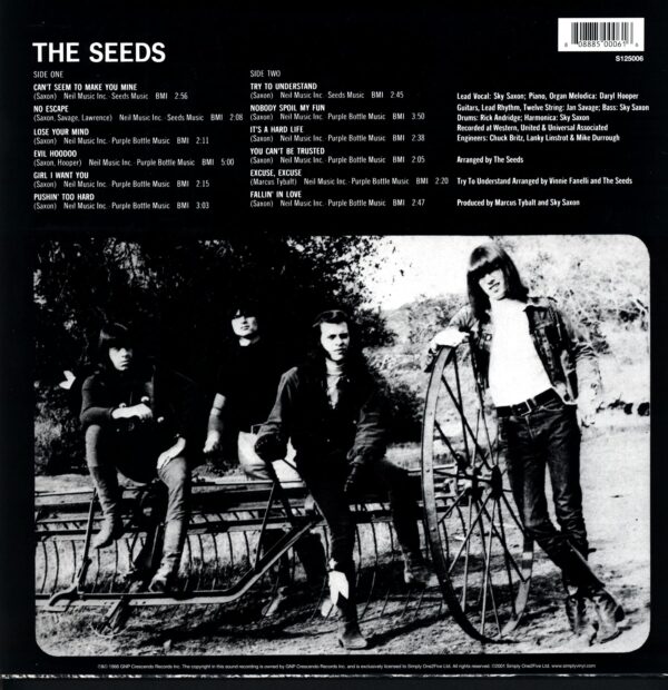 The Seeds-The Seeds-RE LP Vinyl