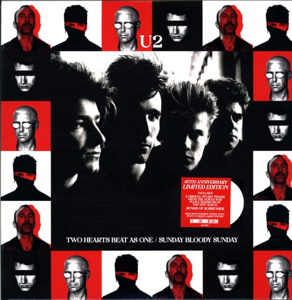 U2-Two Hearts Beat As One - Sunday Bloody Sunday War & Surrender Mixes-12 Vinyl