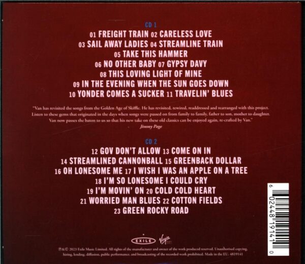 Van Morrison-Moving On Skiffle-CD