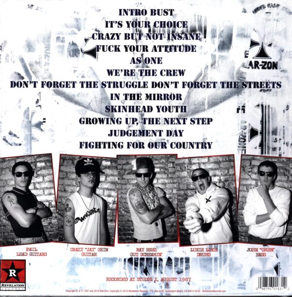 Warzone-Don't Forget The Struggle Don't Forget The Streets-yellow LP Vinyl