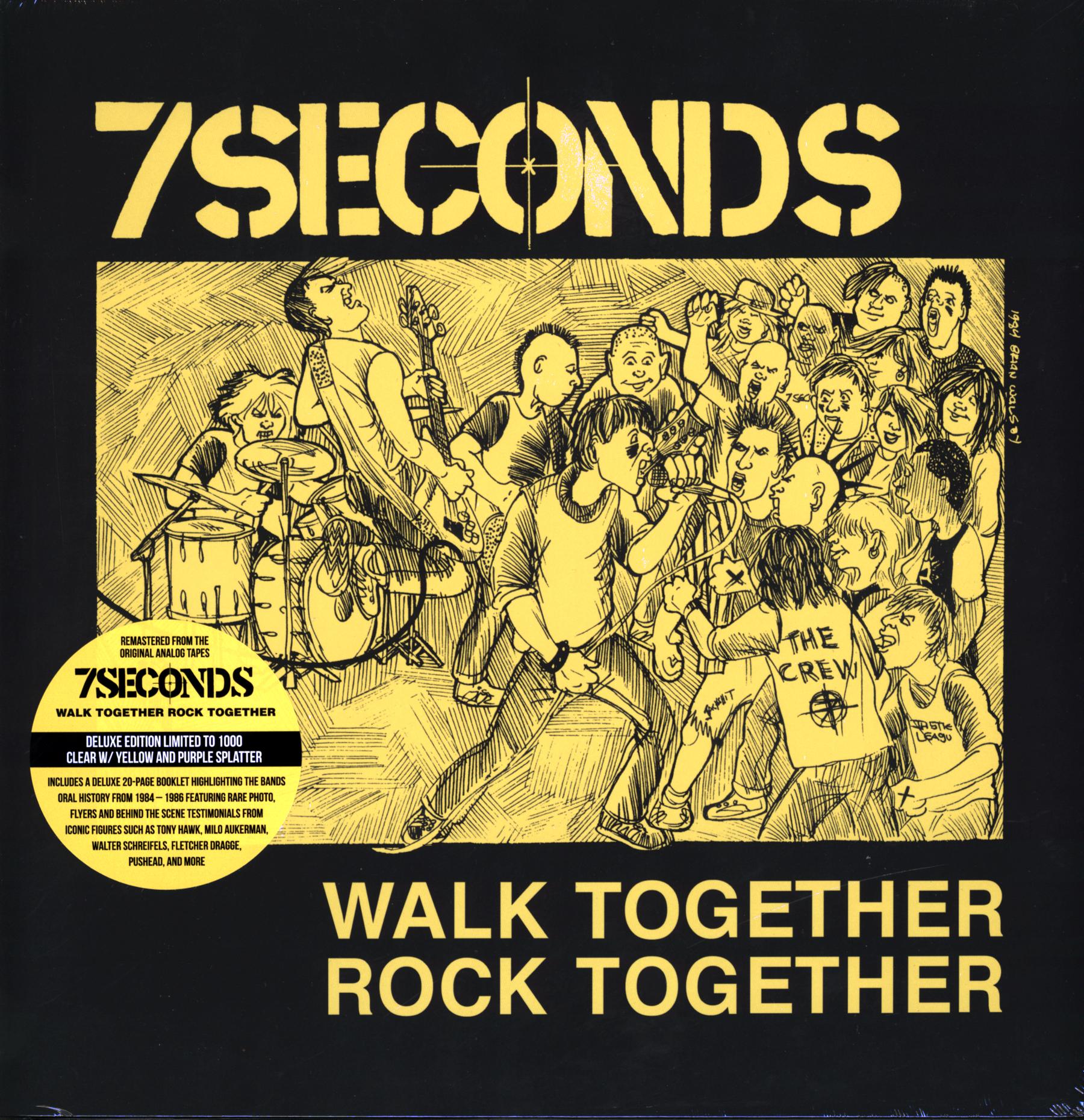 7 Seconds-Walk Together Rock Together-DLXRE LP Vinyl