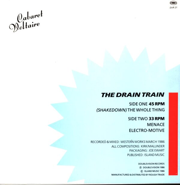 Cabaret Voltaire-The Drain Train-12 Vinyl