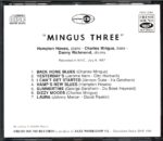 Charles Mingus-Mingus Three-CD