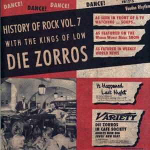 Die Zorros-History Of Rock Vol. 7-LP Vinyl