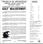 Galt MacDermot-Woman Is Sweeter (Original Soundtrack)-LP Vinyl