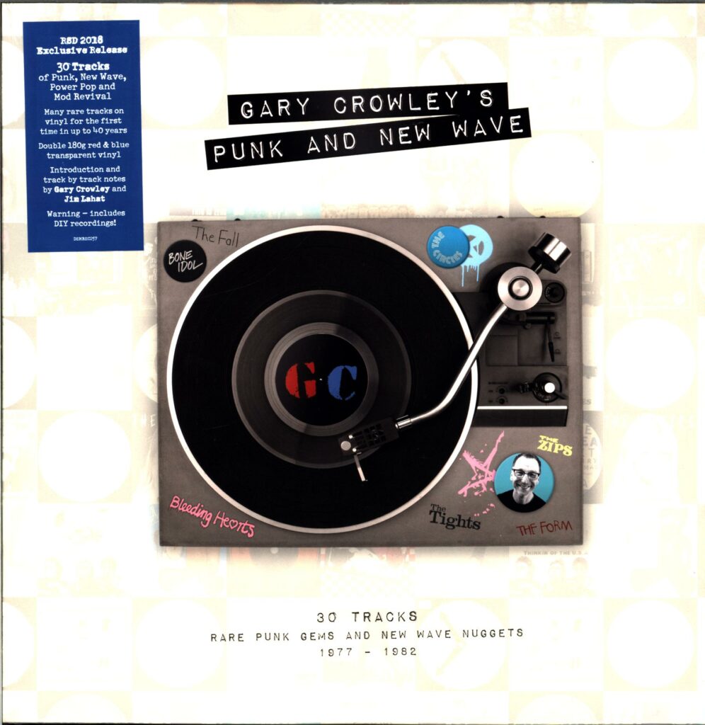 Gary Crowley-Gary Crowley's Punk And New Wave (30 Tracks Rare Punk Gems And New Wave Nuggets 1977 - 1982)-LP Vinyl