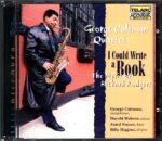 George Coleman Quartet-I Could Write A Book - The Music Of Richard Rodgers-CD