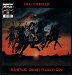 Jag Panzer-Ample Destruction-splatter LP Vinyl