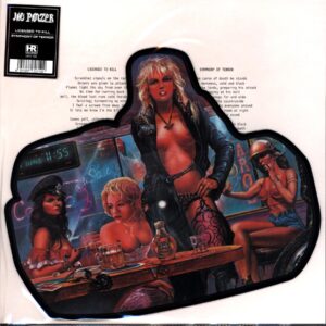 Jag Panzer-Licensed To Kill - Symphony Of Terror-shaped 7 Vinyl