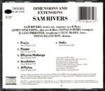 Sam Rivers-Dimensions & Extensions-CD
