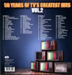 Various-50 Years of TV's Greatest Hits - Vol. 2-LP Vinyl