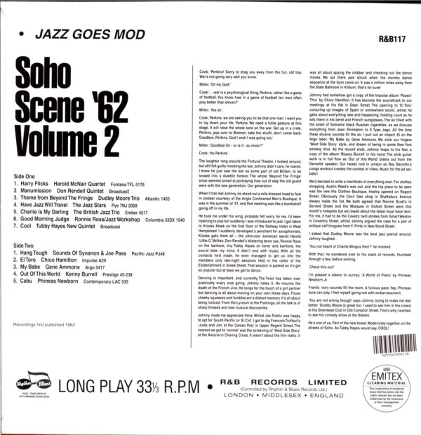 Various-Soho Scene '62 - Jazz Goes Mod Vol 2-LP Vinyl