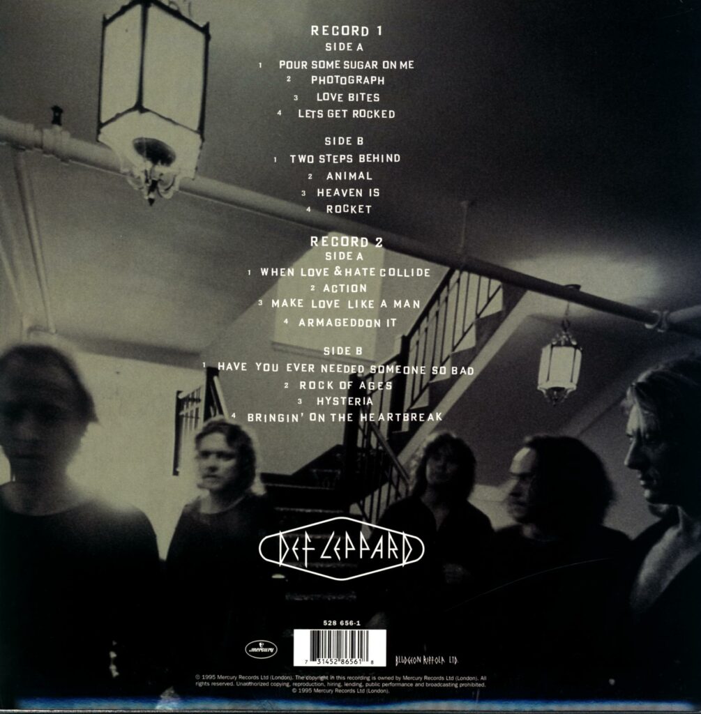 Def Leppard-Vault: Def Leppard Greatest Hits 1980-1995-LP Vinyl ...