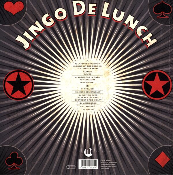 Jingo De Lunch-Live In Kreuzberg-LP Vinyl