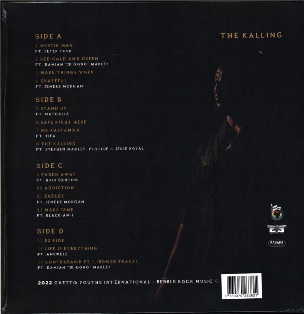 Kabaka Pyramid-The Kalling-LP Vinyl