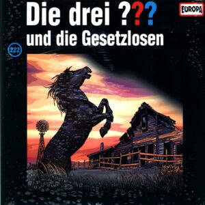 Kari Erlhoff-Die Drei 222 - Und Die Gesetzlosen-LP Vinyl