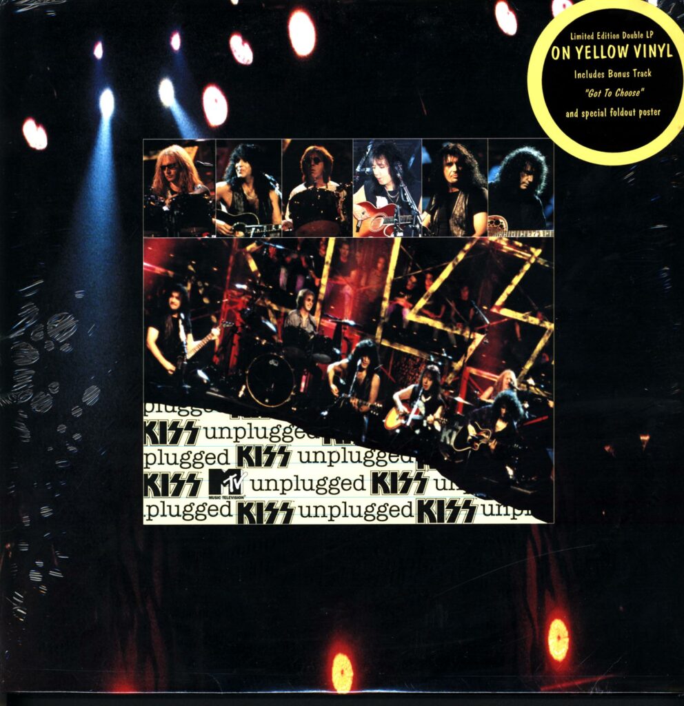 Kiss-MTV Unplugged-yellow LP Vinyl