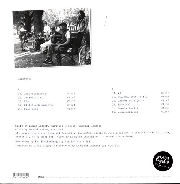Klaus Dinger-Klaus Dinger + Japandorf-LP Vinyl