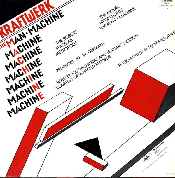 Kraftwerk-The Man-Machine-LP Vinyl