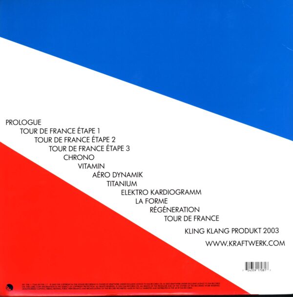 Kraftwerk-Tour De France Soundtracks-LP Vinyl