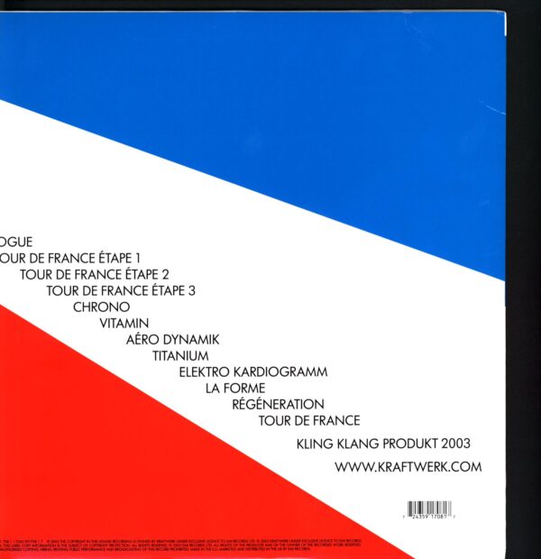 Kraftwerk-Tour De France Soundtracks-LP Vinyl