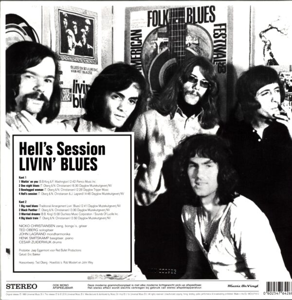 Livin' Blues-Hell's Session-LP Vinyl