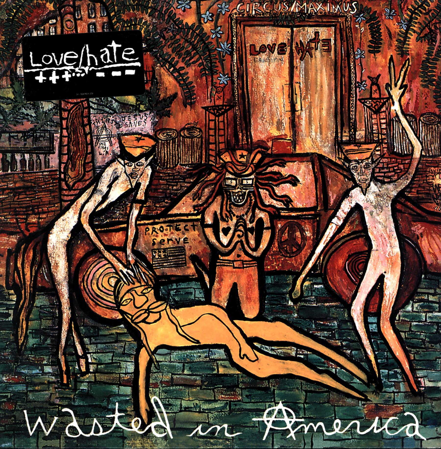 LoveHate-Wasted In America-LP Vinyl