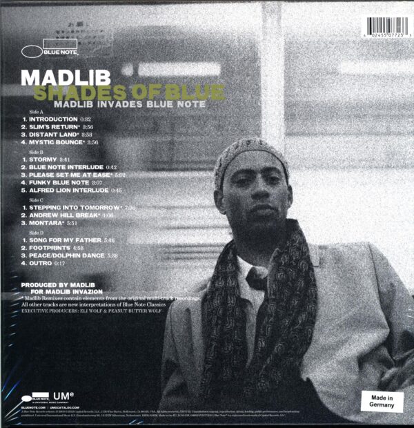 Madlib-Shades Of Blue-LP Vinyl