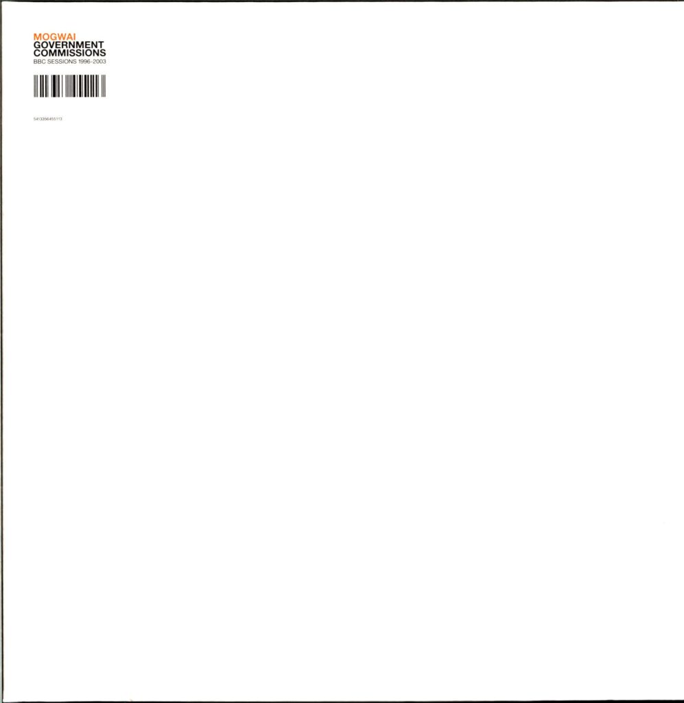 Mogwai-Government Commissions - BBC Sessions 1996-2003-LP Vinyl