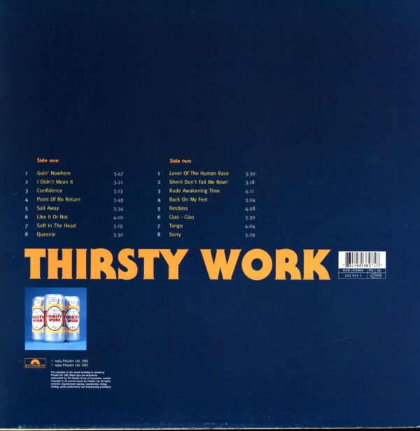 Status Quo-Thirsty Work-LP Vinyl