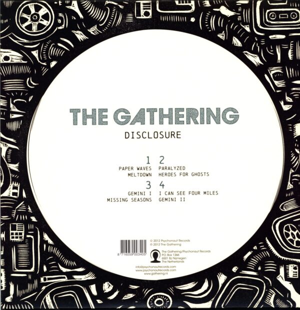 The Gathering-Disclosure-LP Vinyl