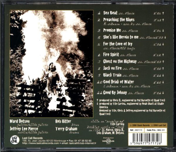 The Gun Club-Fire Of Love-CD