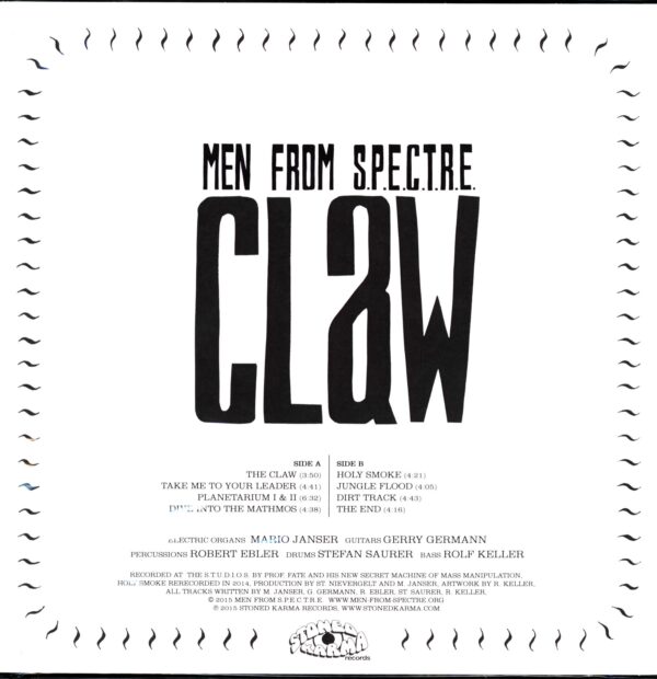 The Men From SPECTRE-Claw-LP Vinyl